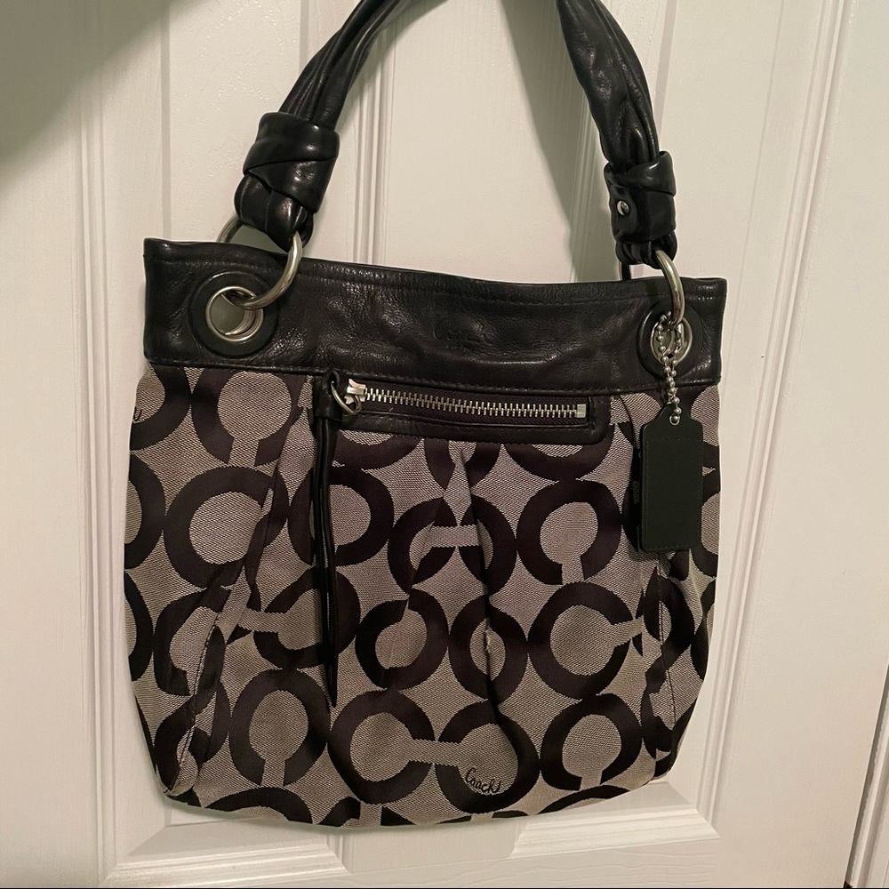 Coach purse, black, good condition